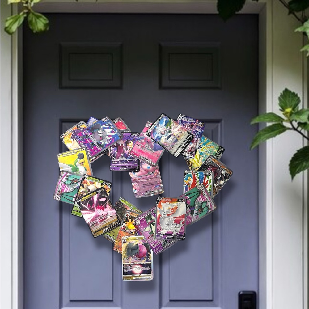 Colorful Heart-Shaped Wall Art Decor